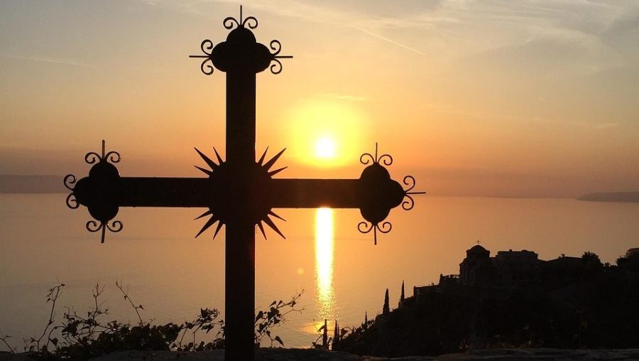 greece, nature, athos, sunset